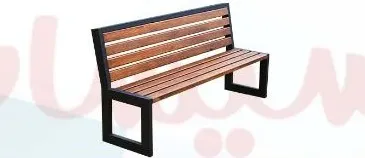 نیمکت پارکی چوبی مدل درنا