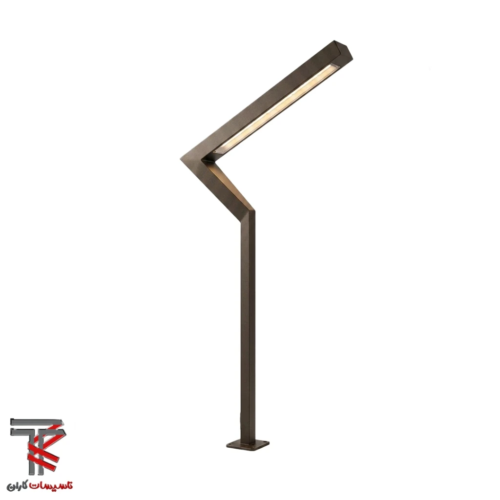 چراغ پارکی ایستاده مدل ونوس (1 متری)